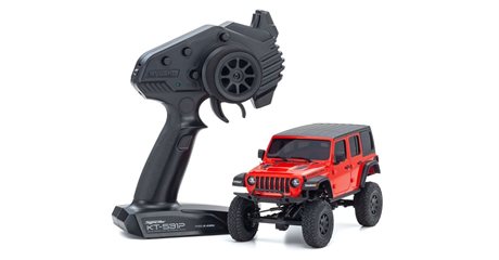 Kyosho Mini-Z 4x4 MX-01 Jeep Wrangler Rubicon Firecracker Röd