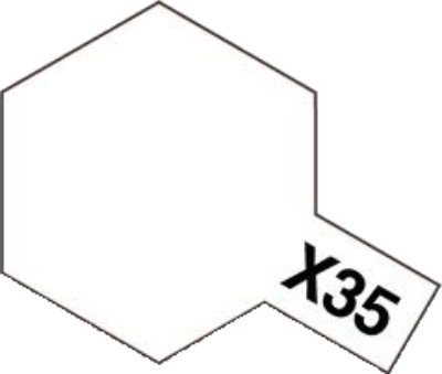TAMIYA 81535 Acrylic Mini X-35 Semi Gloss Clear