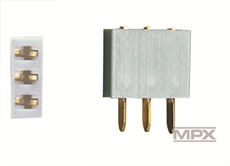 Multiplex 3-pin socket 5 st (MP)   