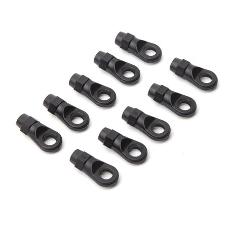 Axial AXI234025 Rod Ends, Strght, M4 (10): RBX1