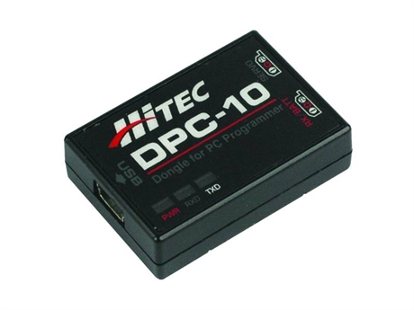 Hitec DPC-10 Brushless Servos PC Programming Interface