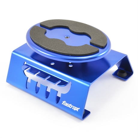 Fastrax Aluminium Locking Rotating Car Maintenance Stand - Blue