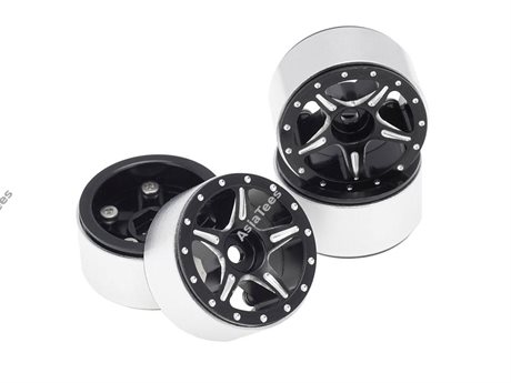 Hobby Details CNC Aluminum Starfish-Pro Beadlock Wheels 28mm 4st