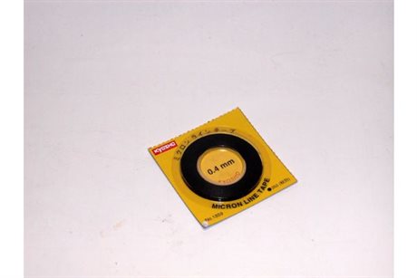 Kyosho Micron Tape - (Black) 0,4mm x 8M