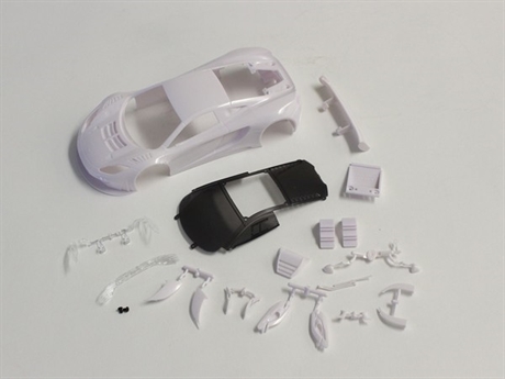 Kyosho Body Shell - Mac Laren 12C Gt3 2013 Mini-Z (White Body)