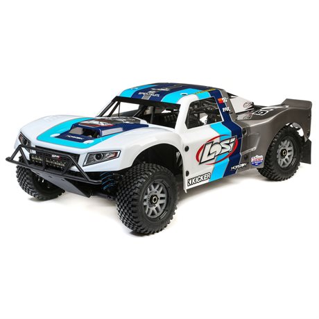 Losi 1/5 5IVE-T 2.0 V2 4WD SCT Gas BND Gray/Blue/White