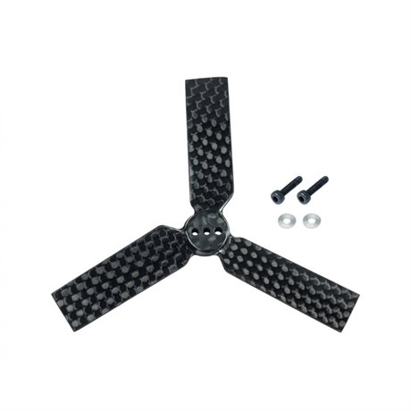 Blade Infusion 180 Carbon Fiber 3 Blade Propeller 70mm Tail Blade