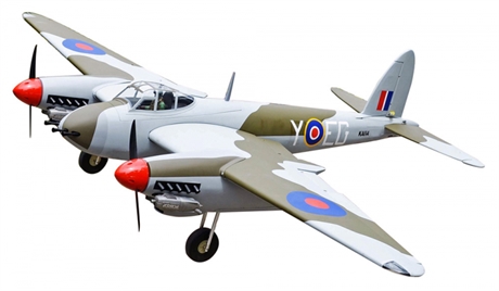 Seagull De Havilland Mosquito Twin 7.5-9cc ARF
