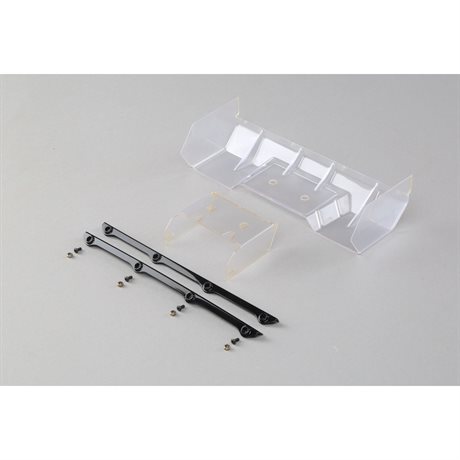 TLR TLR340004 1/8 Pre-Cut POLYCARBONATE Clear Wing 8IGHT-E/T 4.0