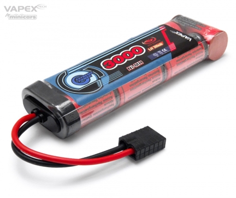 Vapex NiMH Batteri 8,4V 3000mAh TRX-kontakt