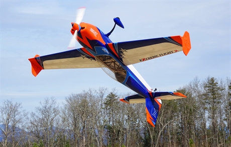 Extreme Flight Extra 300 70 V2 Orange Blue