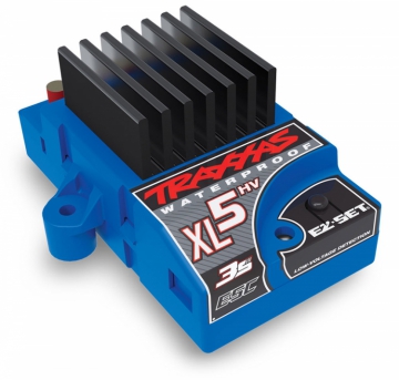 GOOD FOR MANY TRAXXAS CAR AND TRUCKS LVD TRAXXAS ESC XL-5 Waterproof FWD/REV ESC with Low Voltage Detection 